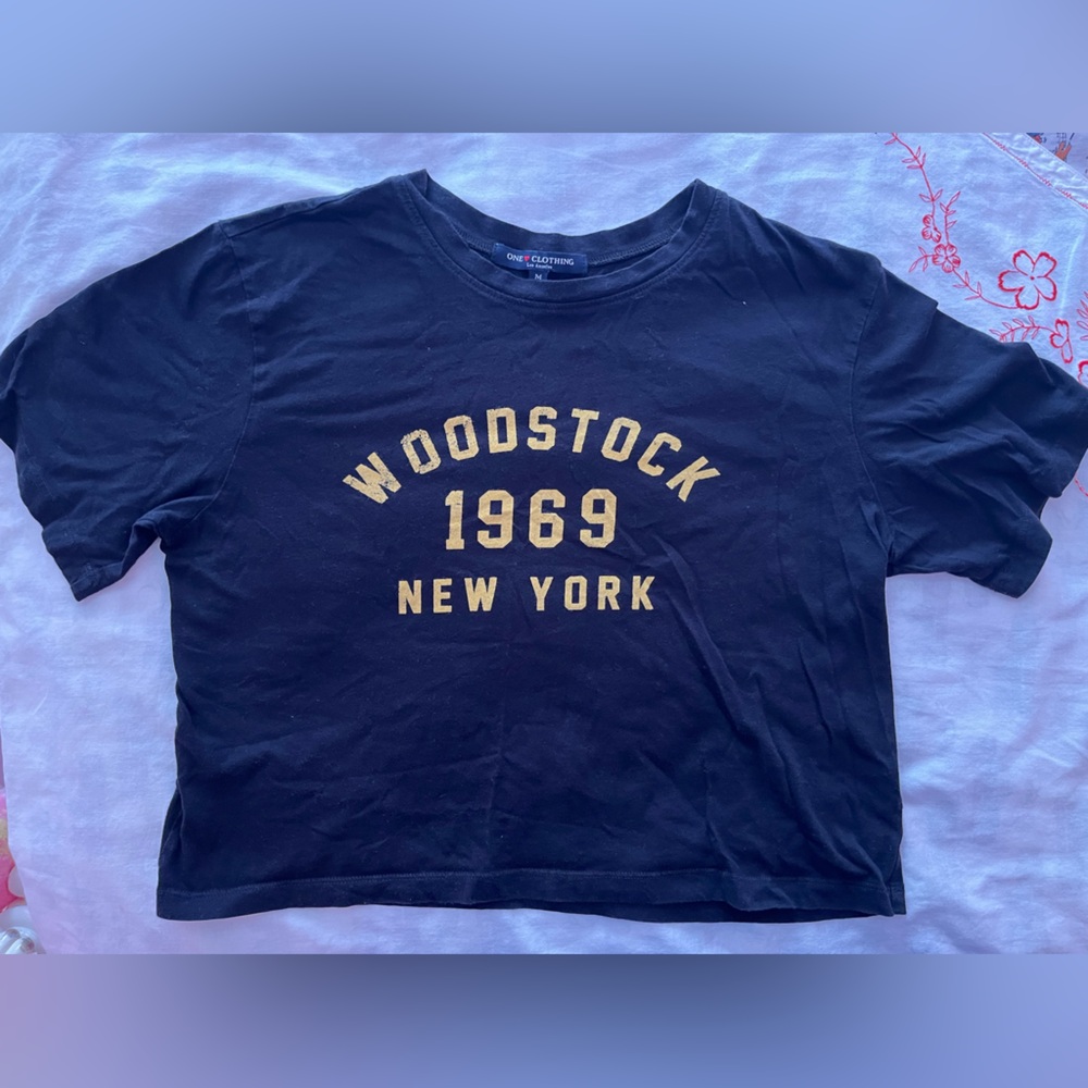 Woodstock 1969 Black T-Shirt